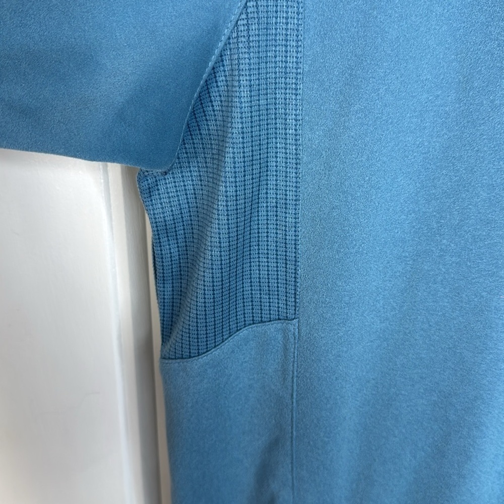Greg Norman 1/4 Zip Callaway Pullover XL Teal Golf Outdoor Performance Mens - Picture 5 of 10